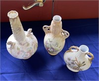 Porcelain painted Vases