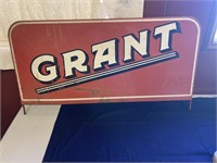 Grant tin sign