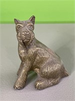 Brass Scottie dog