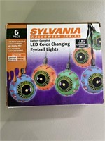 6 piece sylvania battery operated led color