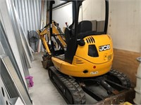 2016 JCB 8025ZTS Mini Excavator 634 Hours