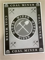 Coal minor tempered glass cutting board - 12x16in