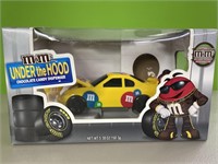 M&ms under the hood chocolate candy dispenser -