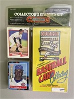 Baseball cards 1990 collectors starter kit with