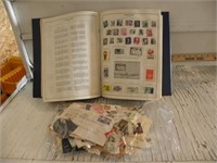 BOOK FULL OF STAMPS