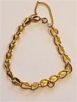 211- 14K Yellow Gold 6 1/2" Bracelet