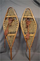 Native made gut snowshoes
