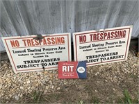 3 SIGNS ILLINOIS GAME CODE SIGNS RIT TINT & DYE