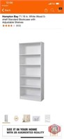 Bookcases Lot of 5 Hampton Bay 71.18 in. White