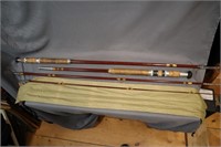 4 piece fly rod with two handles