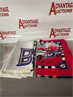 Brickyard 400 flag and material