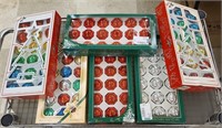 Glass Ornaments- 6 Boxes