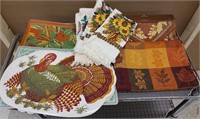 Fall/Harvest Runners, Place Mats, & Hand Towels