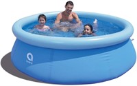 Avenli 8' x 25" Inflatable Swimming Pool, Blue.