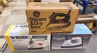 3 Irons in Box - Untested