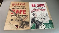 Two 1946 National Rifle Association Posters - NRA