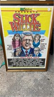Slick Willie Framed Poster