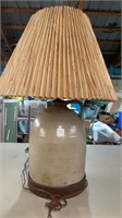Stoneware Jug Lamp
