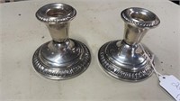 Pr. Frank Whiting Sterling Weighted Candleholders
