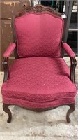 Mahogany French Arm Chair