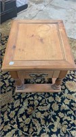 Pine One Drawer Side Table