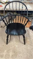 Black Windsor Arm Chair