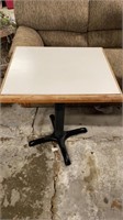 Small Table with Metal Base