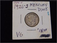 1926S Mercury Dime