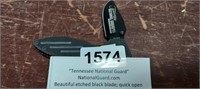 KA-BAR TENNESSEE NATIONAL GUARD QUICK OPEN KNIFE