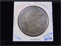 1847A France 5 Francs
