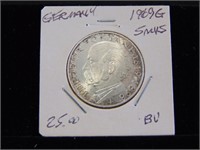 1969G Germany 5 Deutsch Mark