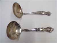 2 SPOONS ROGERS / INTER SILVER 6 1/2" BOTH