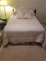 651- Full Size Bed With Mat & Box Set