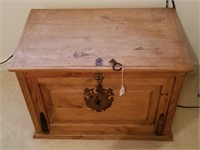 651- Beautiful Rustic Style Bar Chest