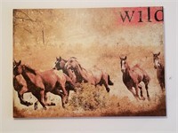 651- Large Horse Canvas Artwork