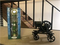 McCormick Deering engine and John Deere gas pump