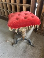 Clawfoot piano stool