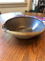 Antique batter bowl 12"