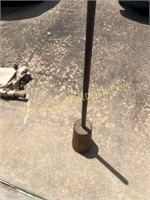 Primitive grain masher 37"