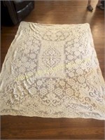 Beautiful table cloth 77" x 60"