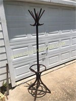 Antique hat stand 73"