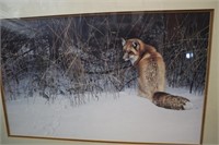 Robert Bateman fox print