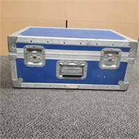 Excalibur Industries Silver and Blue Storage Case