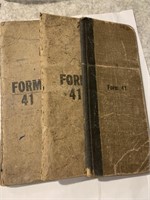 3 Railroad Booklets Form 41