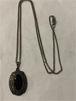 Sterling Marcasite Pendant