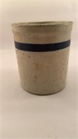 Vintage Blue Band Crock