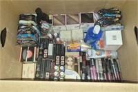 Box lot of health and beauty, mostly makeup