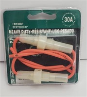 NEW HEAVY DUTY 30 A FUSE HOLDERS - QTY. 2