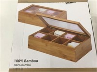 Ocean Star Bamboo Tea Box