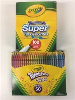 Crayola Markers & Twistables Colored Pencils